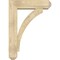 Ekena Millwork Thorton Craftsman Rough Sawn Bracket w/ Offset Brace, Douglas Fir, 8"W x 30"D x 42"H BKT0806X30X42THR04RDF - alternate 3